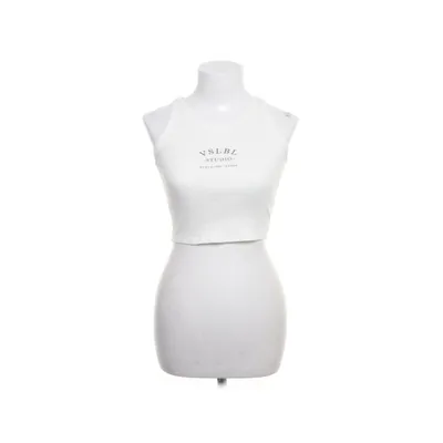 Crop top (Vit) från Villa Sophie Bomull, Elastan