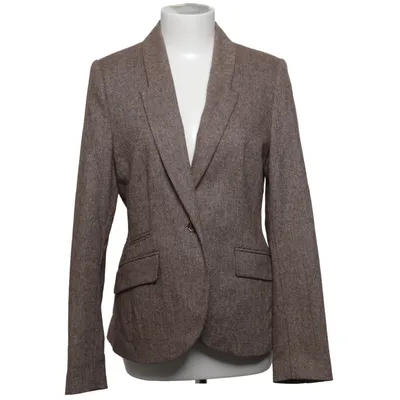 Kavaj (Brun) från Mrs. Foxworthy Bomull, Elastan, Polyester, Ull