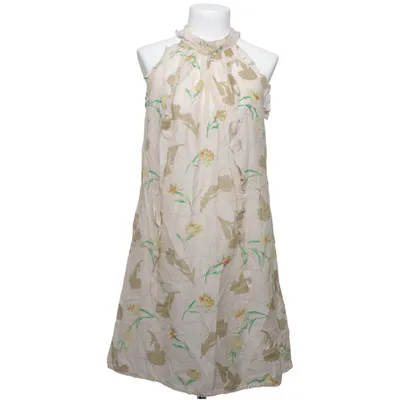 Jurk (Beige, Meerkleurig) van One Step Katoen, Zijde