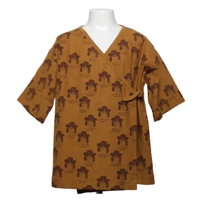 Robe portefeuille (Jaune) de Mai Nio Coton