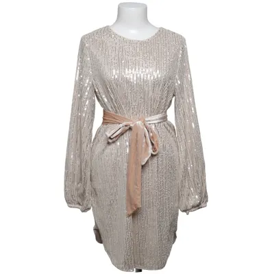 Cocktail dress (Beige) from Bubbleroom Elastane, Polyester