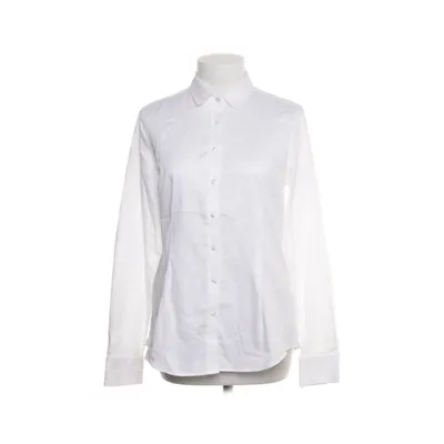 Shirt (Wit) van Stenströms Katoen, Elastaan