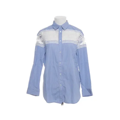Skjorta (Blå, Vit) från Sandro Paris Polyester, Polyamid, Bomull