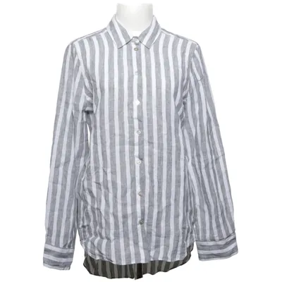 Shirt (Gray, White) from SAND Copenhagen