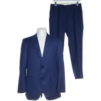 Suit (Blue) from Canali Wool