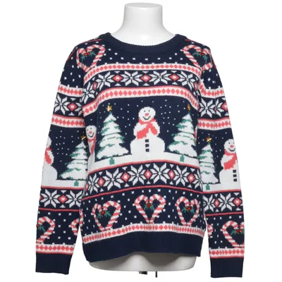 Julesweater (Blå, Flerfarvet) fra Atmosphere Akryl