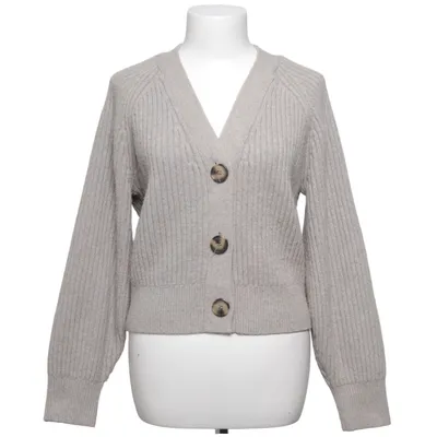 Cardigan (Grijs, Beige) van H&M Polyester, Acryl, Wol