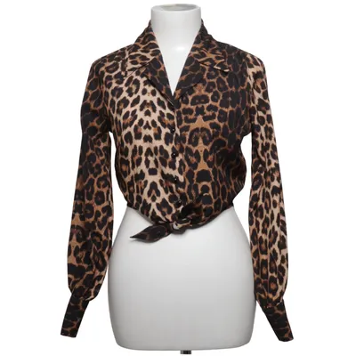 Chemise (Marron, Noir) de Banned Retro Élasthane, Polyester