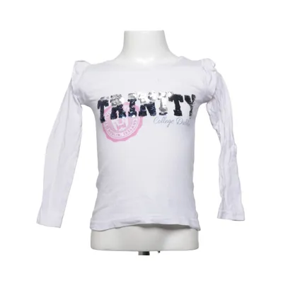 Long sleeve T-shirt (White) from Trinity College Dublin Cotton