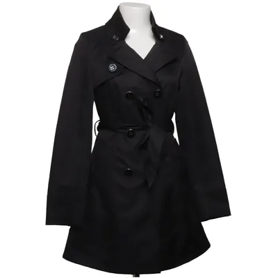 Trenchcoat (Schwarz) von Attentif Polyester