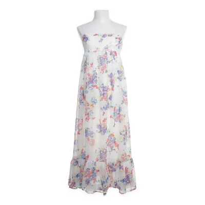 Maxikjole (Hvid, Flerfarvet) fra Zara Trafaluc Collection Polyester