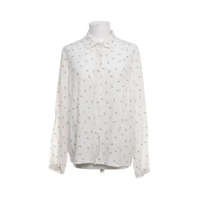 Blouse (White, Multicolored) from Boutique by Jaeger Silk