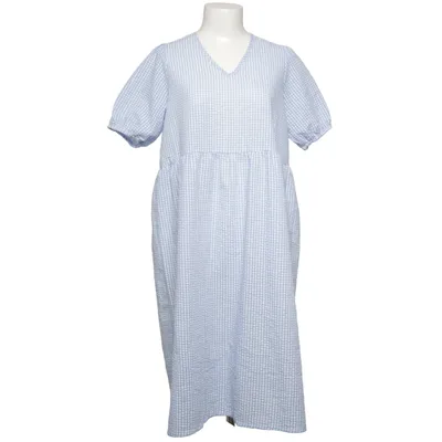 Dress (Blue, White) from Noisy May Cotton, Polyester