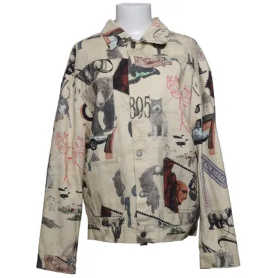 Jeansjacka (Beige, Flerfärgad) från Jaded London Bomull