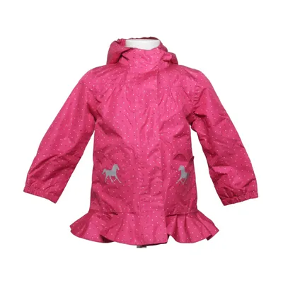 Regenjack (Roze, Meerkleurig) van Topolino Katoen, Polyester