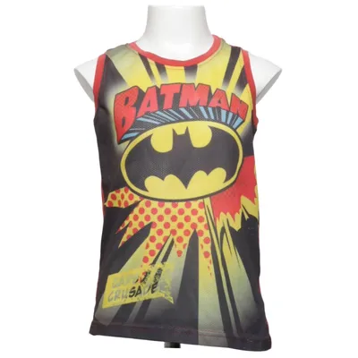 Basketbalshirt (Rood, Zwart, Geel) van DC Comics Polyester