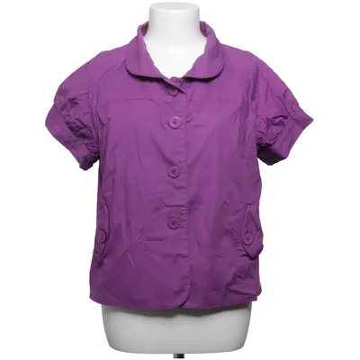 Chemise à manches courtes (Violet) de Ignite Coton, Élasthane, Polyester