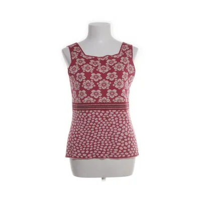 Tank Top (Pink, Multicolored) from Oleana Merino wool, Silk
