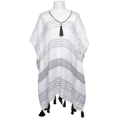 Strandjurk (Wit, Zwart) van Soho Katoen, Viscose