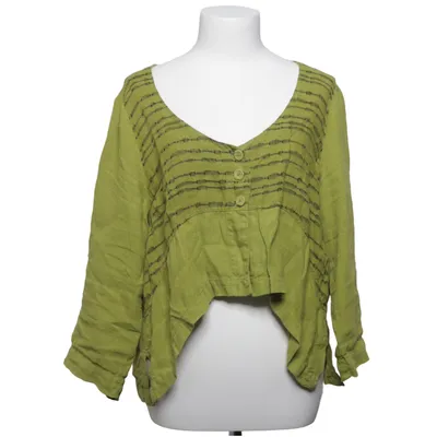 Blouse (Groen) van Uno Piu Uno Linnen