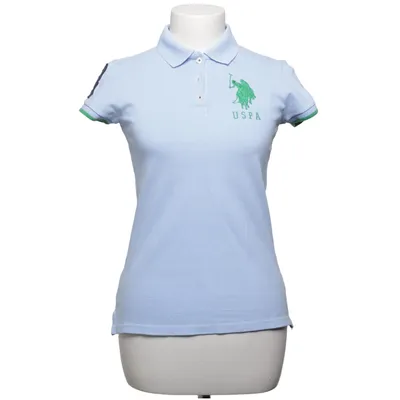 Polotrøje (Blå, Grøn) fra U.S. Polo Assn. Bomuld, Elastan