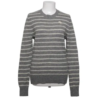 Tröja (Grå, Vit) från Abercrombie & Fitch Ull