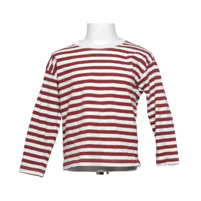 T-shirt à manches longues (Rouge, Blanc) de Zara Coton