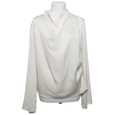 Bluse (Hvid) fra H&M Modern Classic Polyester