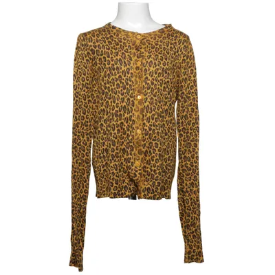 Cardigan (Geel, Zwart) van Persival Katoen
