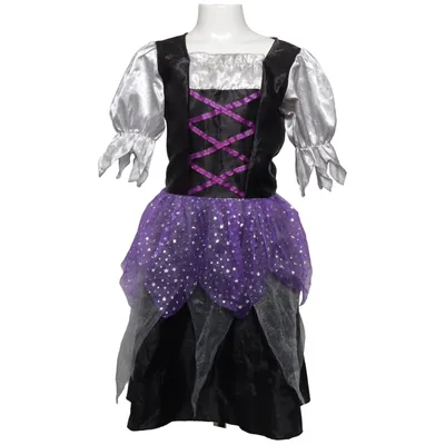 Feestkostuums (Zwart, Lila, Zilver) van Halloween Polyester