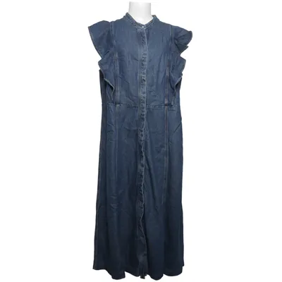 Denim jurk (Blauw) van H&M Lyocell, Katoen