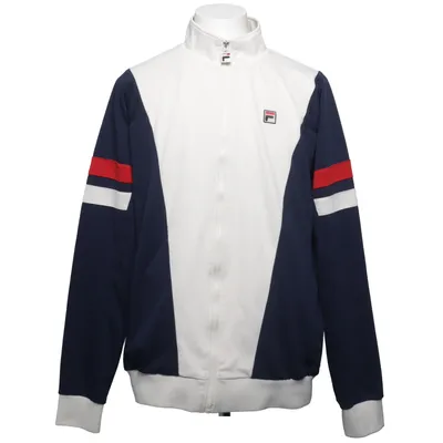 Trainingsjack (Wit, Blauw, Rood) van White Line Fila Polyester