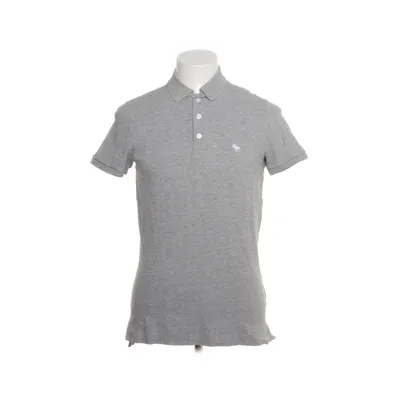 Poloshirt (Grijs) van Abercrombie & Fitch Katoen, Elastaan