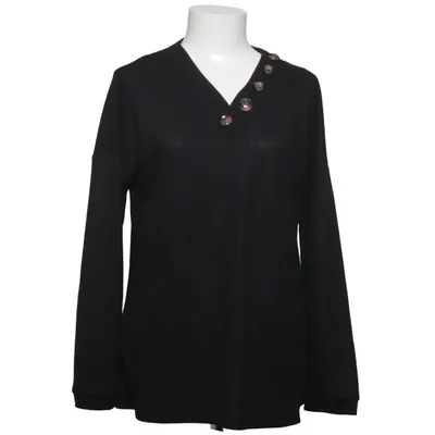 T-shirt à manches longues (Noir) de X&Z Coton, Polyester