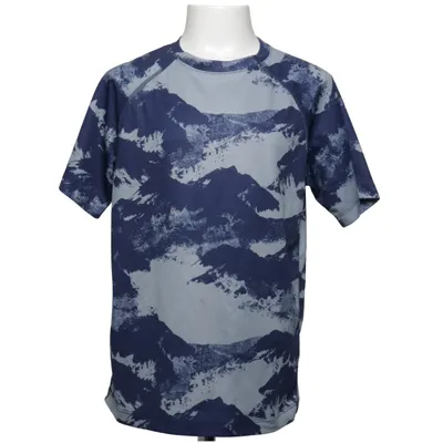 T-shirt (Blauw, Grijs, Wit, Meerkleurig) van H&M Sport Polyester