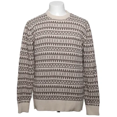 Sweater (Beige, Brown) from Selected Homme Polyamide, Wool
