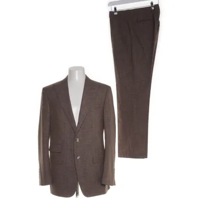 Pak (Beige, Bruin) van Suitsupply Polyester, Wol, Viscose