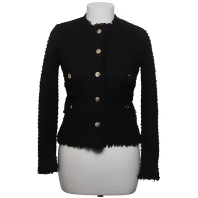 Cardigan (Black) from Veronica Virta Polyamide, Polyester, Wool
