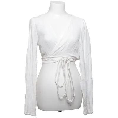 Blouse portefeuille (Blanc) de Pieces Coton