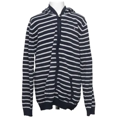 Hoodie (Blue, White) from Okaïdi Cotton, Polyamide