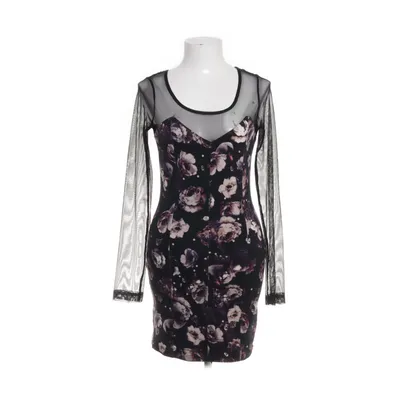 Jurk (Zwart, Meerkleurig) van H&M Conscious Collection Organisch katoen, Elastaan, Gerecycled polyester