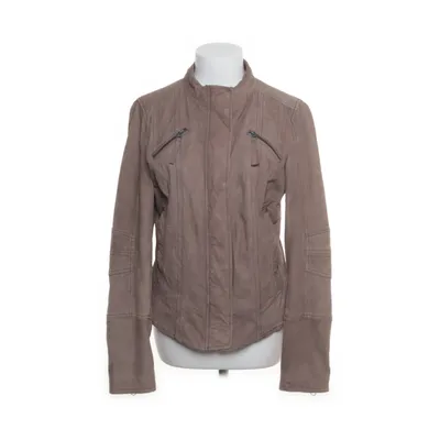 Veste en cuir (Marron) de EDC by ESPRIT Cuir, Polyester