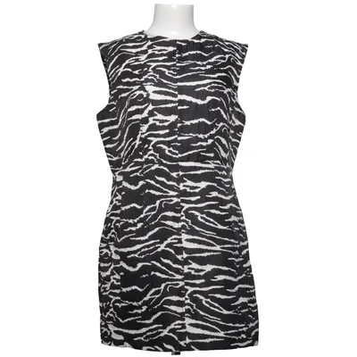 Dress (Black, White) from H&M Edition Polyester, Cotton