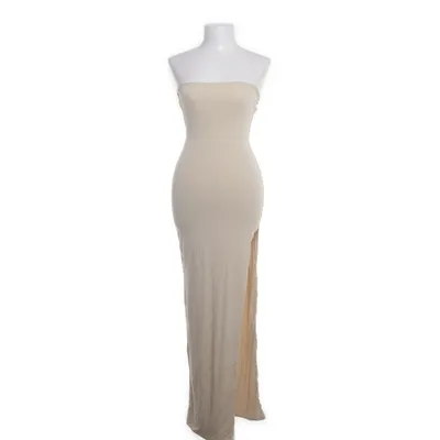 Maxi dress (Beige) from Babyboo Elastane, Modal