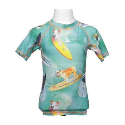 T-shirt de natation (Vert, Multicolore) de Molo Élasthane, Polyester