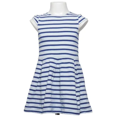 Robe (Bleu, Blanc) de Petit Bateau Coton