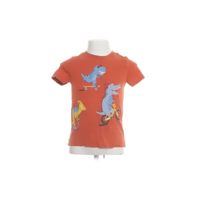 T-shirt (Orange, Multicolored) from Tough Team Cotton