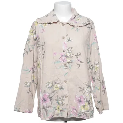 Bluse (Beige, Mehrfarbig) von New Collection Baumwolle