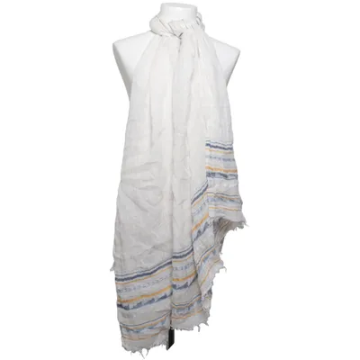 Châle (Blanc, Bleu, Jaune) de Lapuan Kankurit Lin