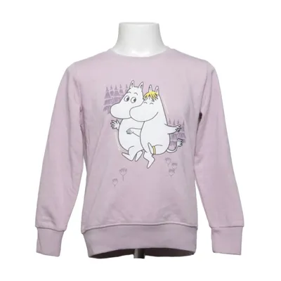 Collegetröja (Lila) från Moomin Bomull, Återvunnen polyester